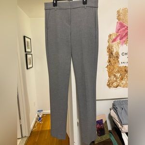 J. Crew Cameron pant - heathered grey, size 6 tall